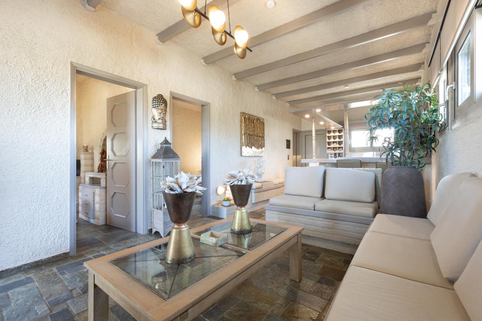 Вилла Renas Secret Garden House Ханья Экстерьер фото