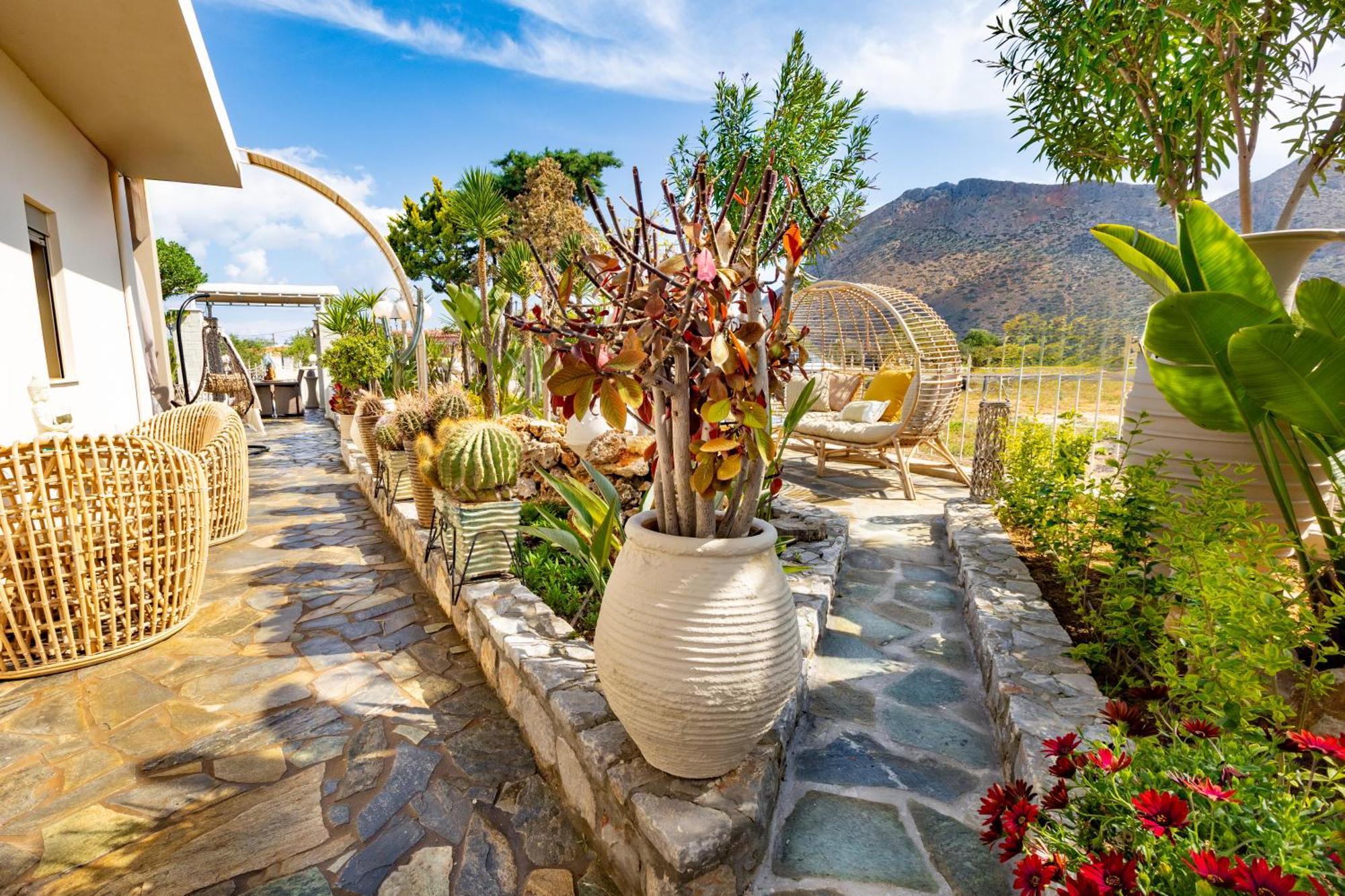 Вилла Renas Secret Garden House Ханья Экстерьер фото